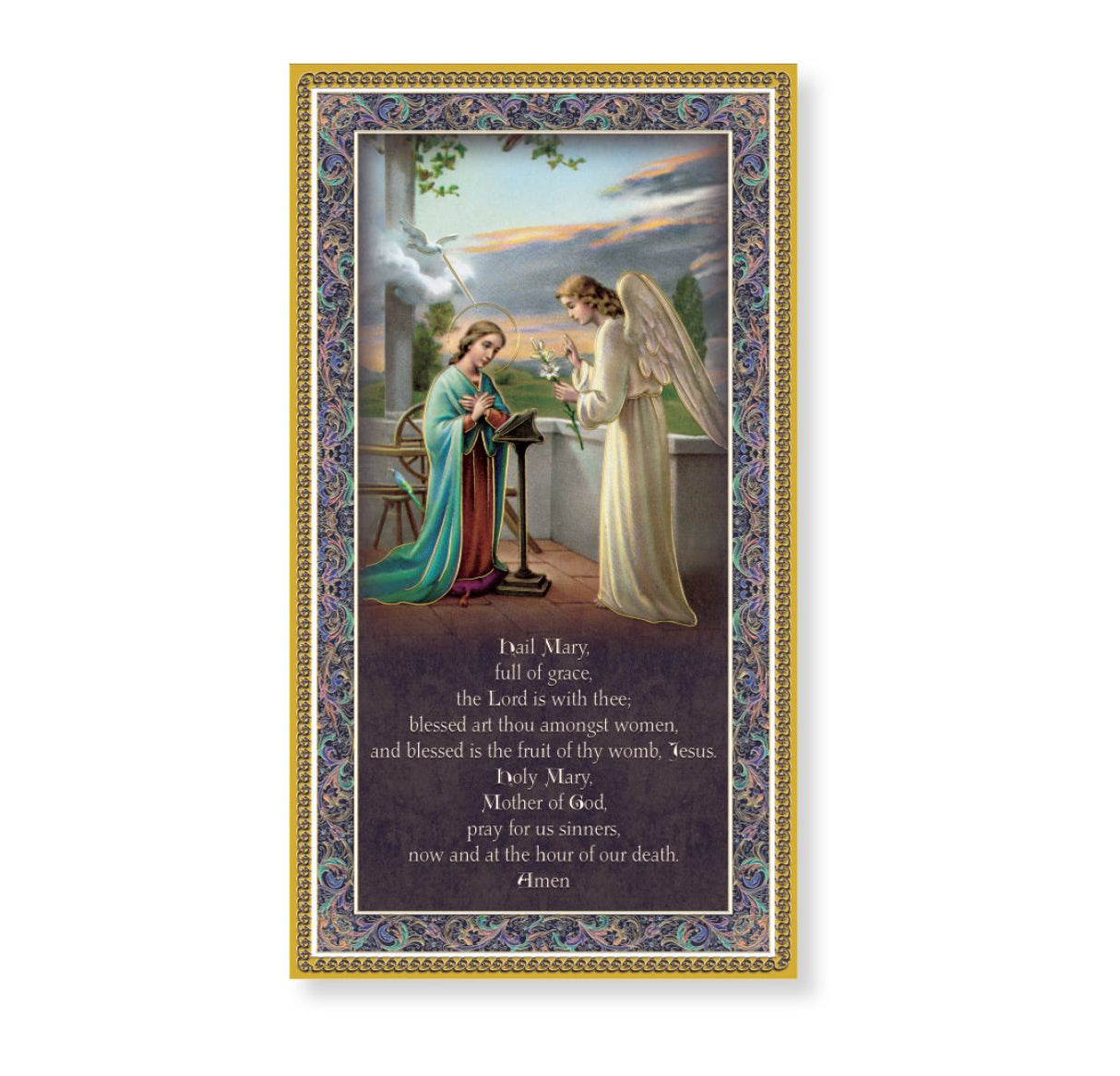 5"X9" Home Plaque with Prayer