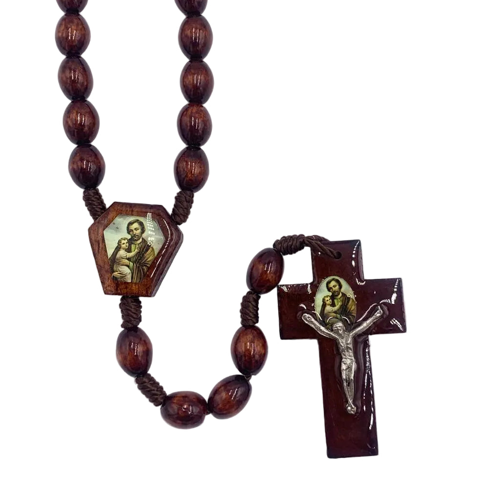 WOOD WITH GLOSS ROSARY