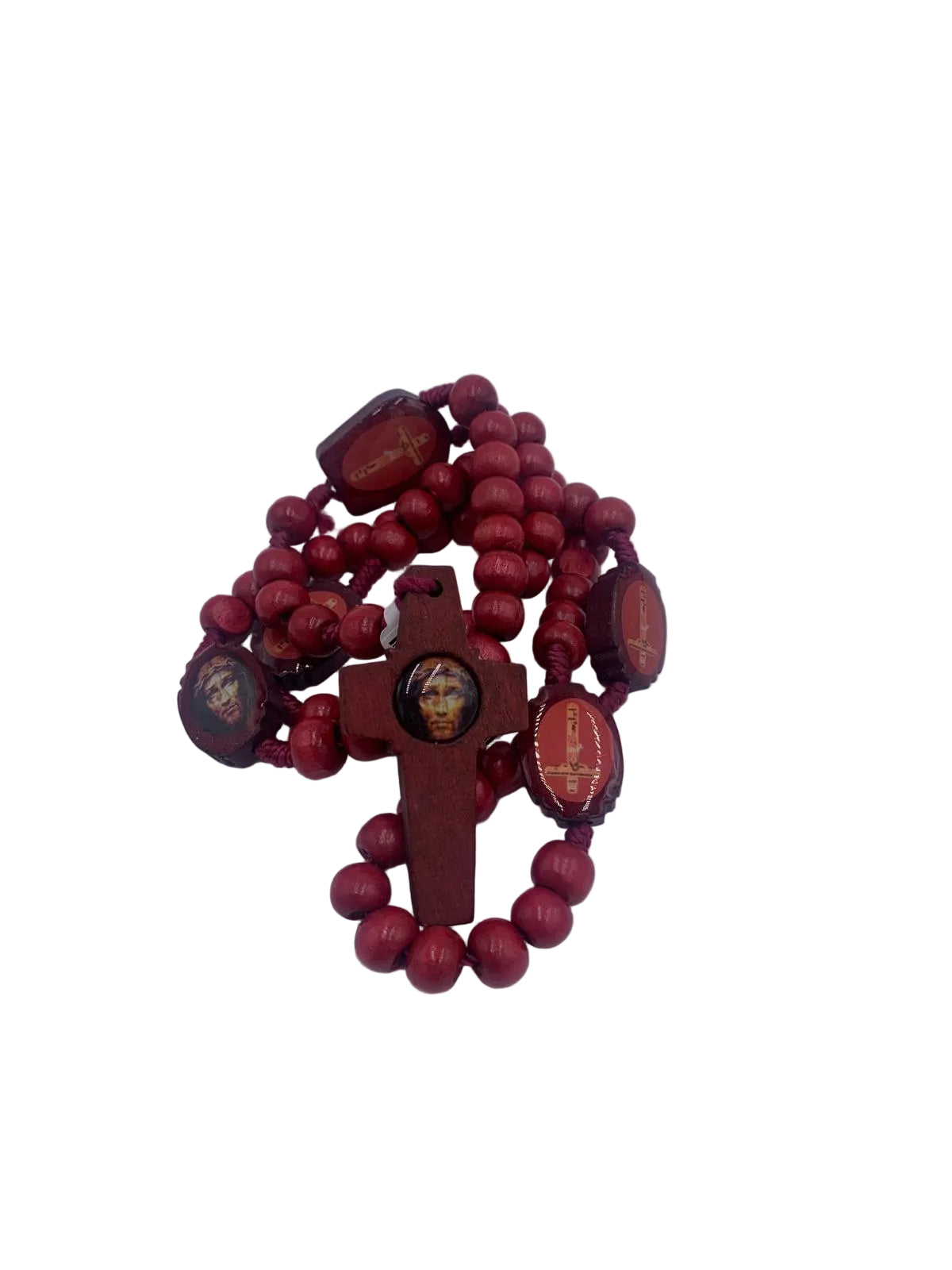 Precious Blood of Jesus Rosary/ 12 Hail Mary Beads