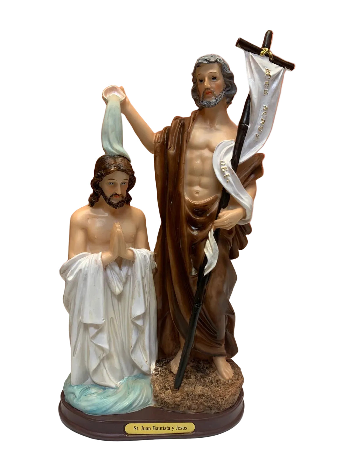12" ST.JUAN BAUTISTA CON JESUS F-3