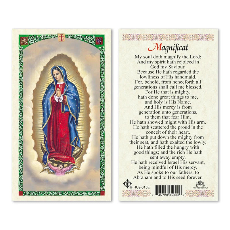 Magnificat Laminated Prayer Card