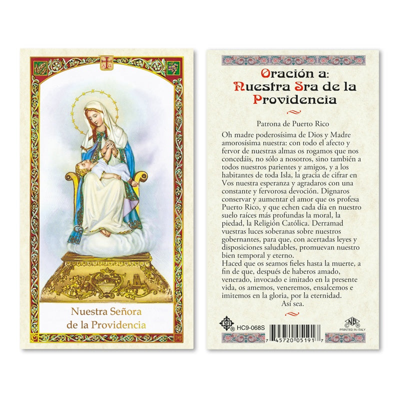 Nuestra Señora de la providencia- Plastificada