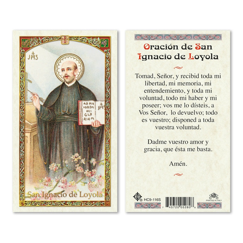 San Ignacio de Loyola-Plastificada