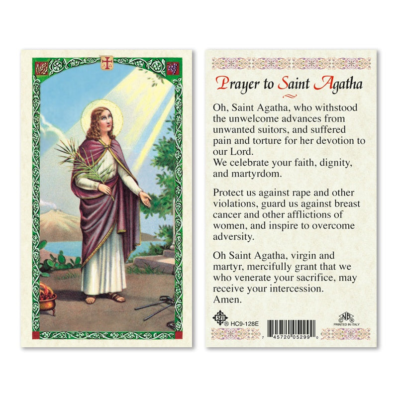 ST AGATHA - PRAYER