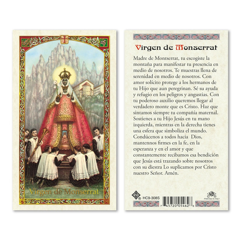 Oracion Virgen de Monserrat