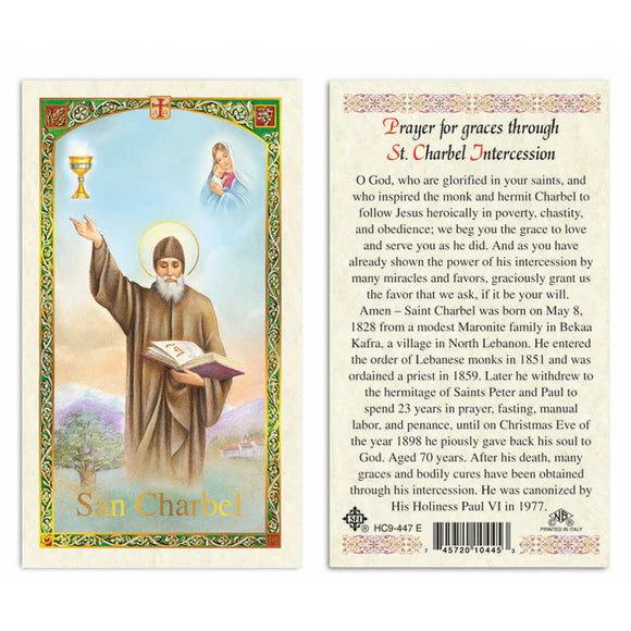 Prayer for graces through St. Charbel Intercession