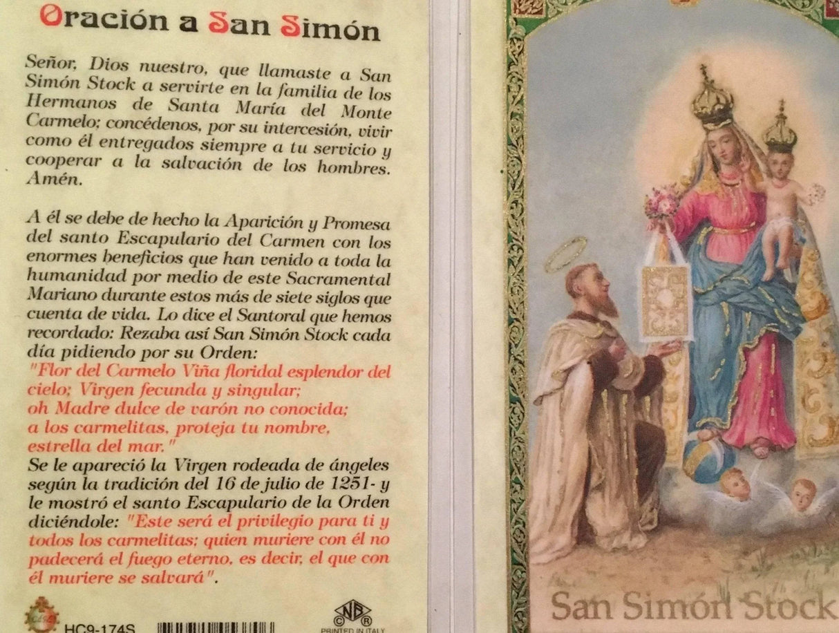 St. Simon Stock - Laminated