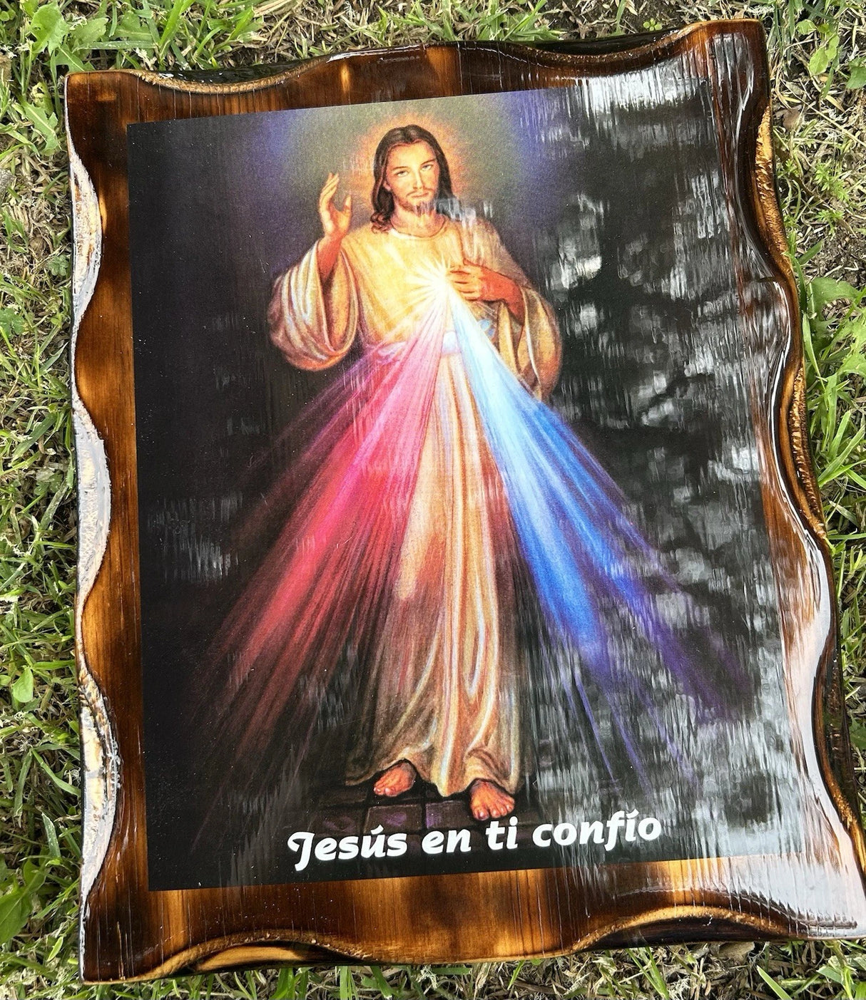 DIVINE MERCY WALL ART 9X11