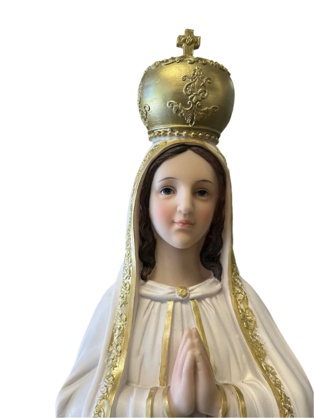 VIRGEN DE FATIMA CON PALOMITAS 36" (Espacio cero) N-3