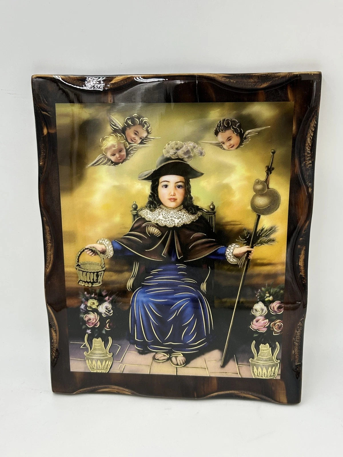 SANTO NINO DE ATOCHA- 12"FRAMED ART