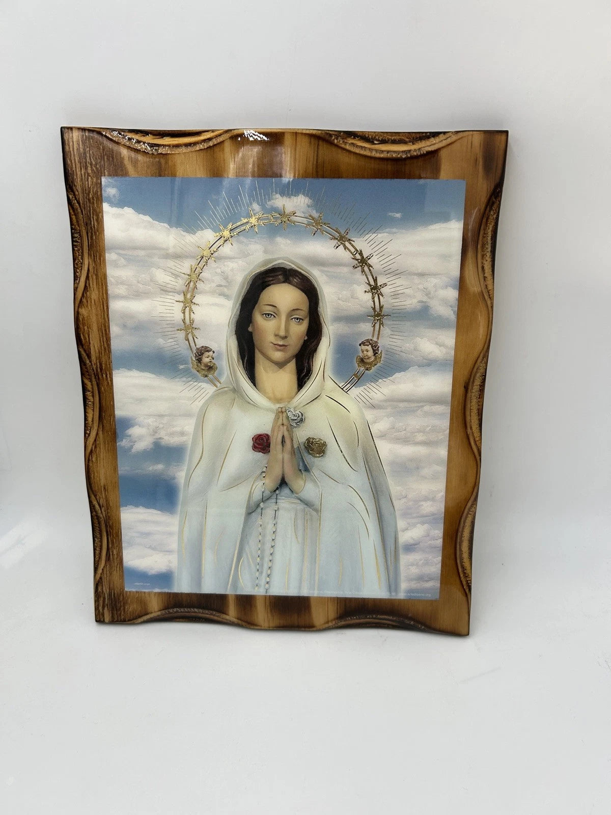 Rosa Mistica 12" -FRAMED ART