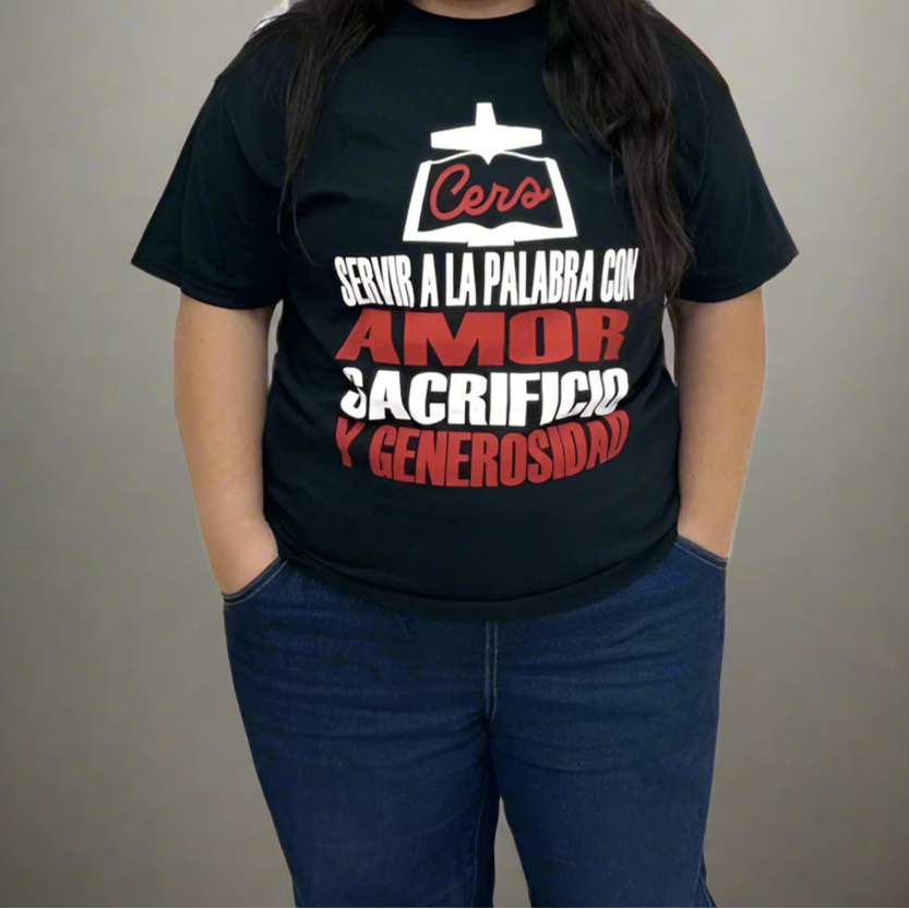 CERS T-SHIRT PLAYERA BLACK