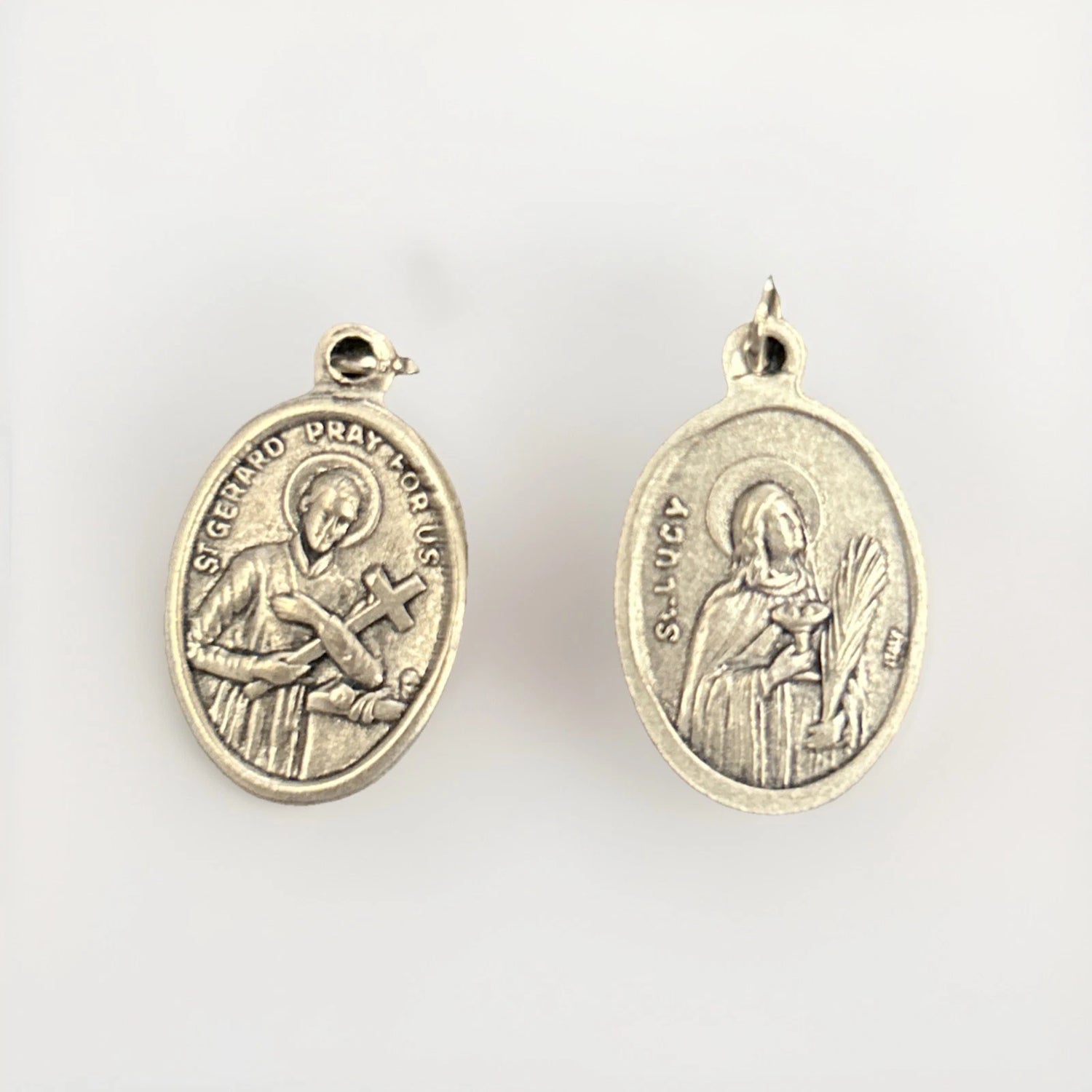 ST GERARD MEDAL \ ST LUCY