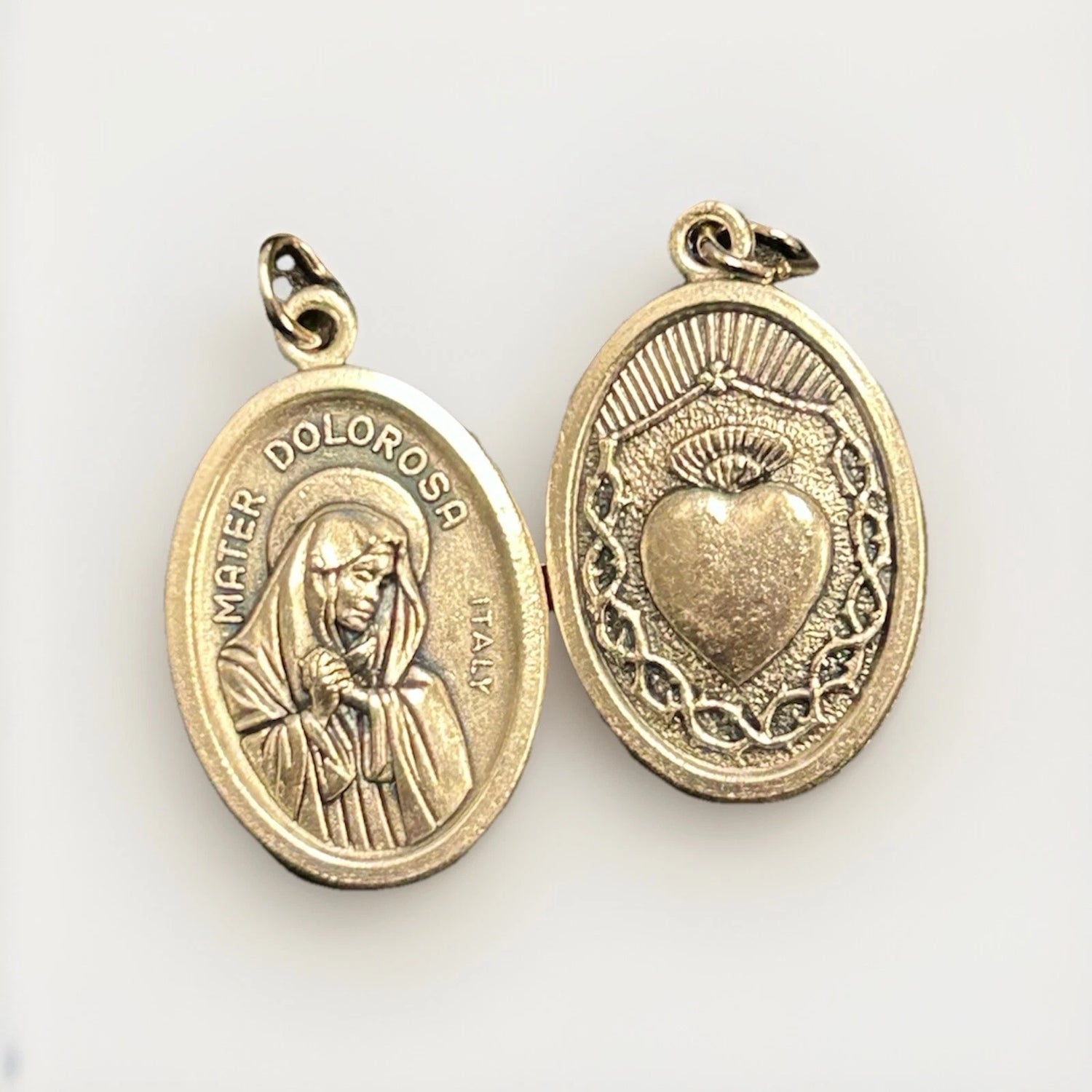 Sorrowful Heart of Mary Pendant, Seven Sorrows of the Blessed Virgin