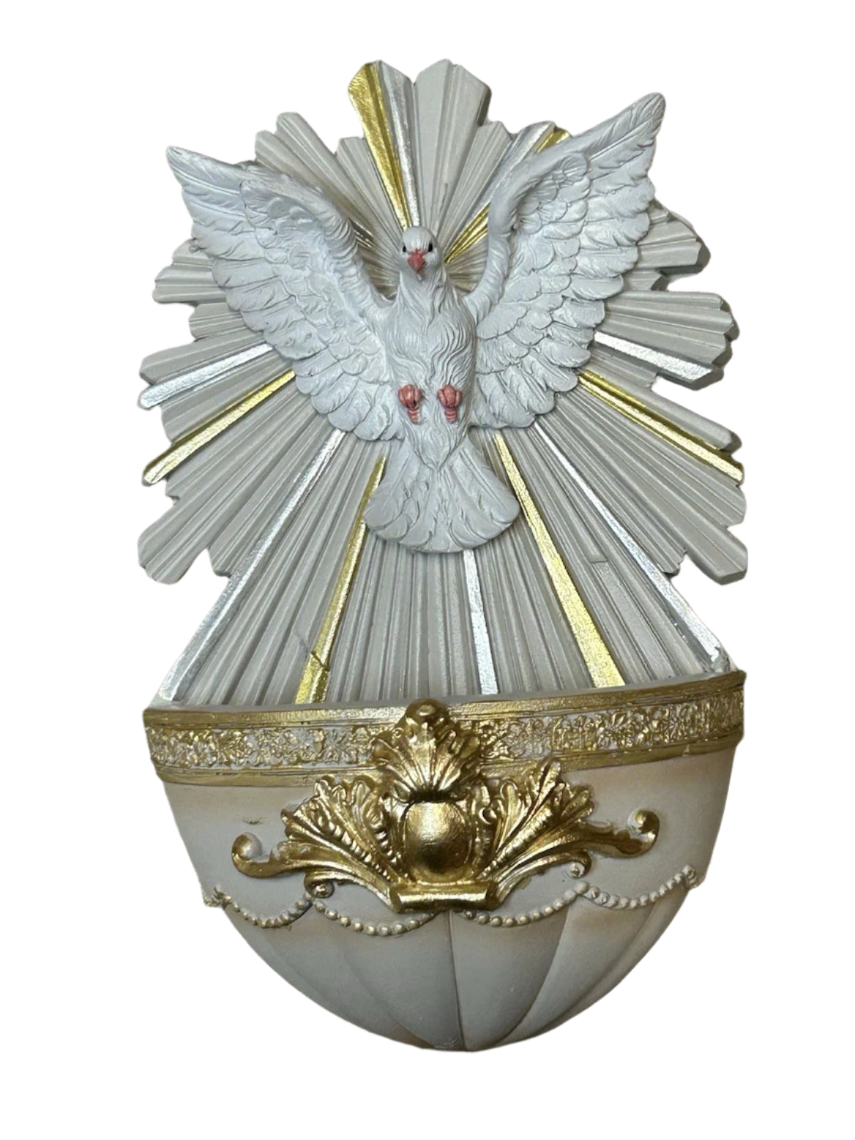 Holy Spirit Holy Water Font 8" F2