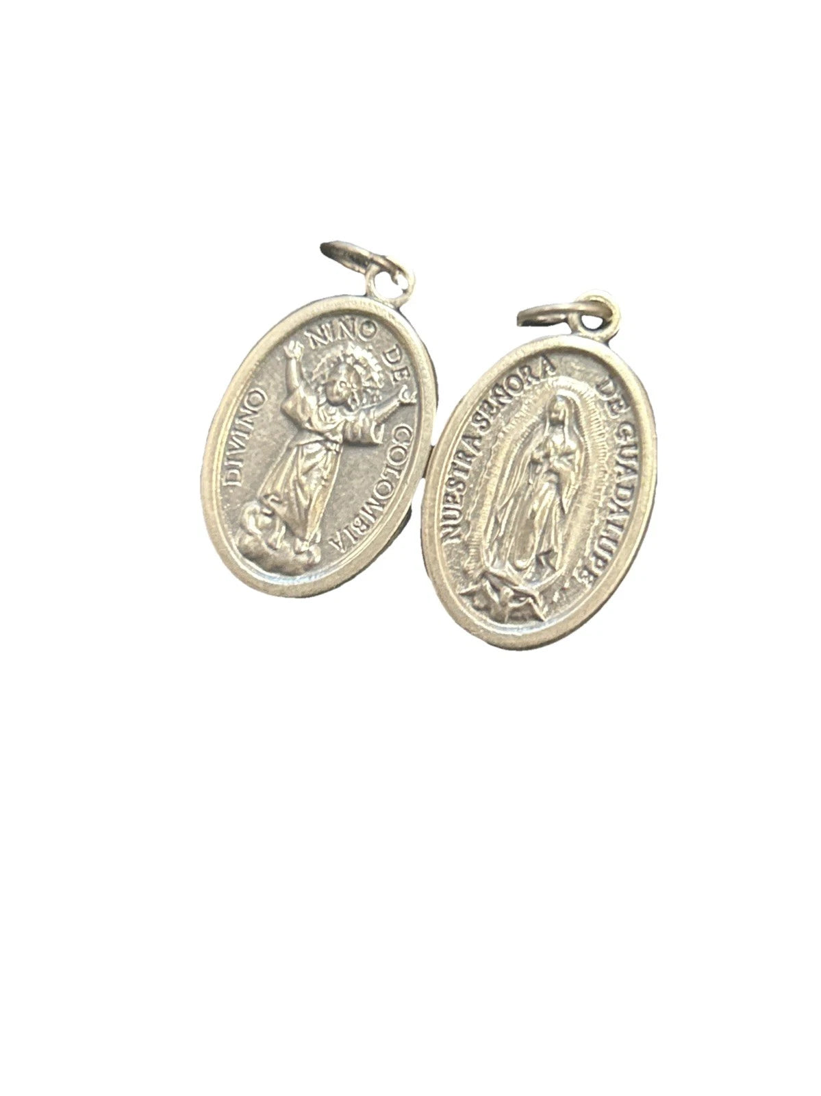 Divino niño & Our Lady of Guadalupe medal