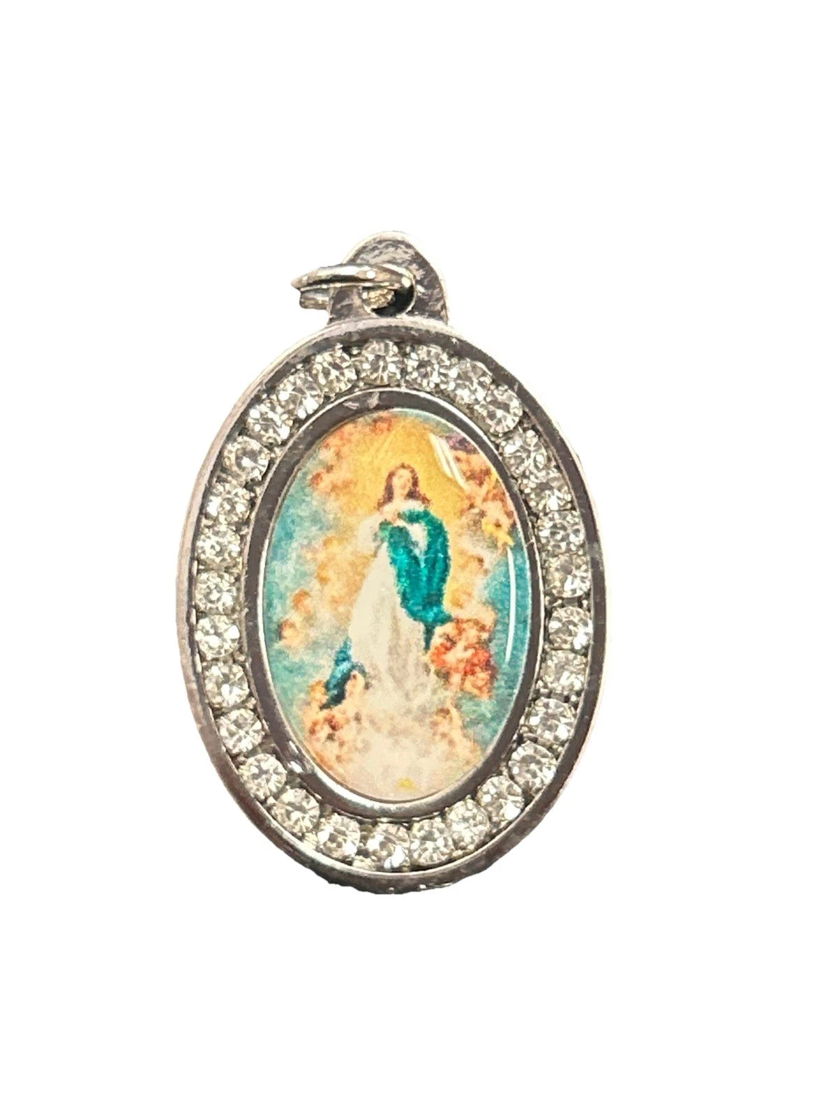 MEDAL W/ IMMACULATE CONCEPTION RESIN