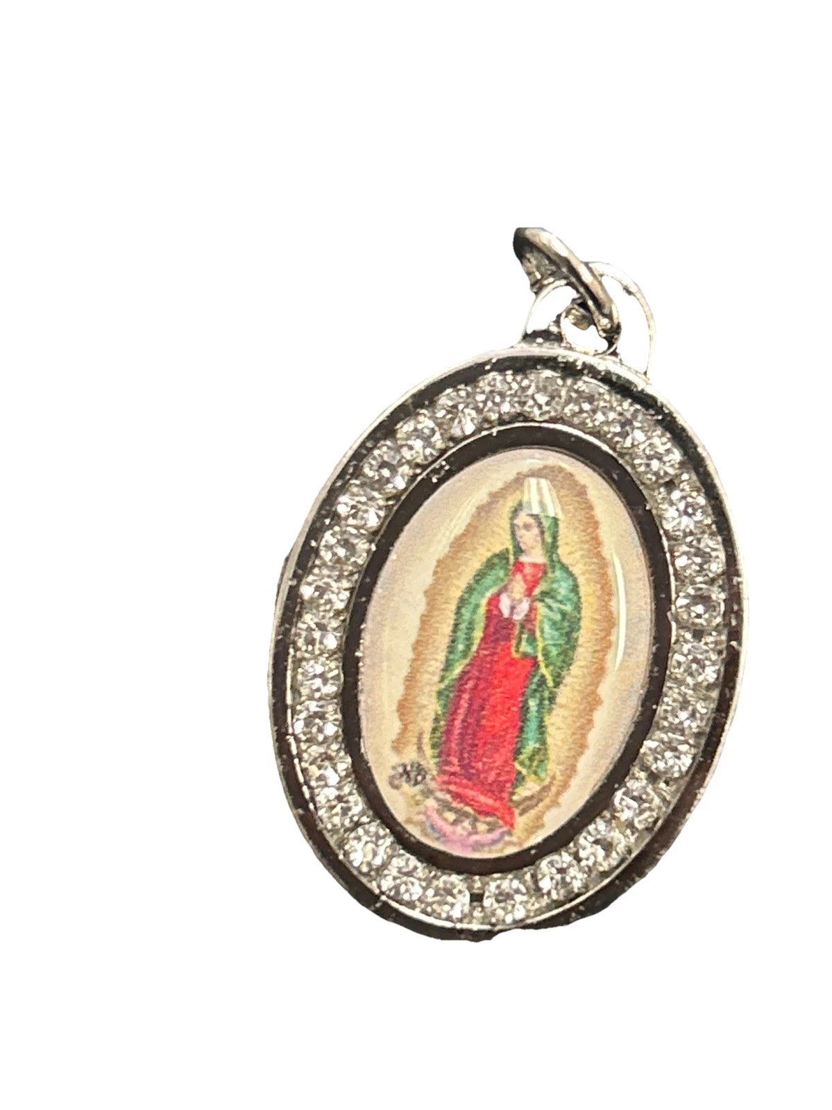 MEDAL W/GUADALUPE RESIN