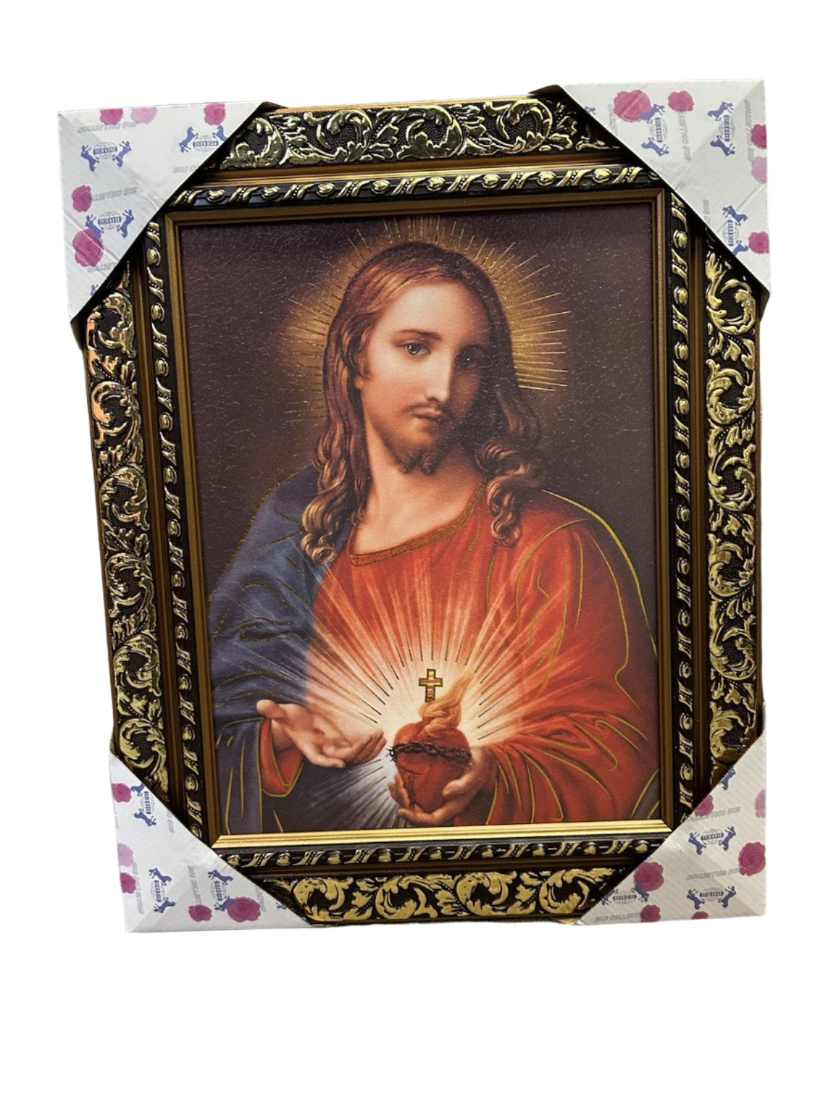 Sacred Heart of Jesus (Sagrado Corazón de Jesús) 21X17