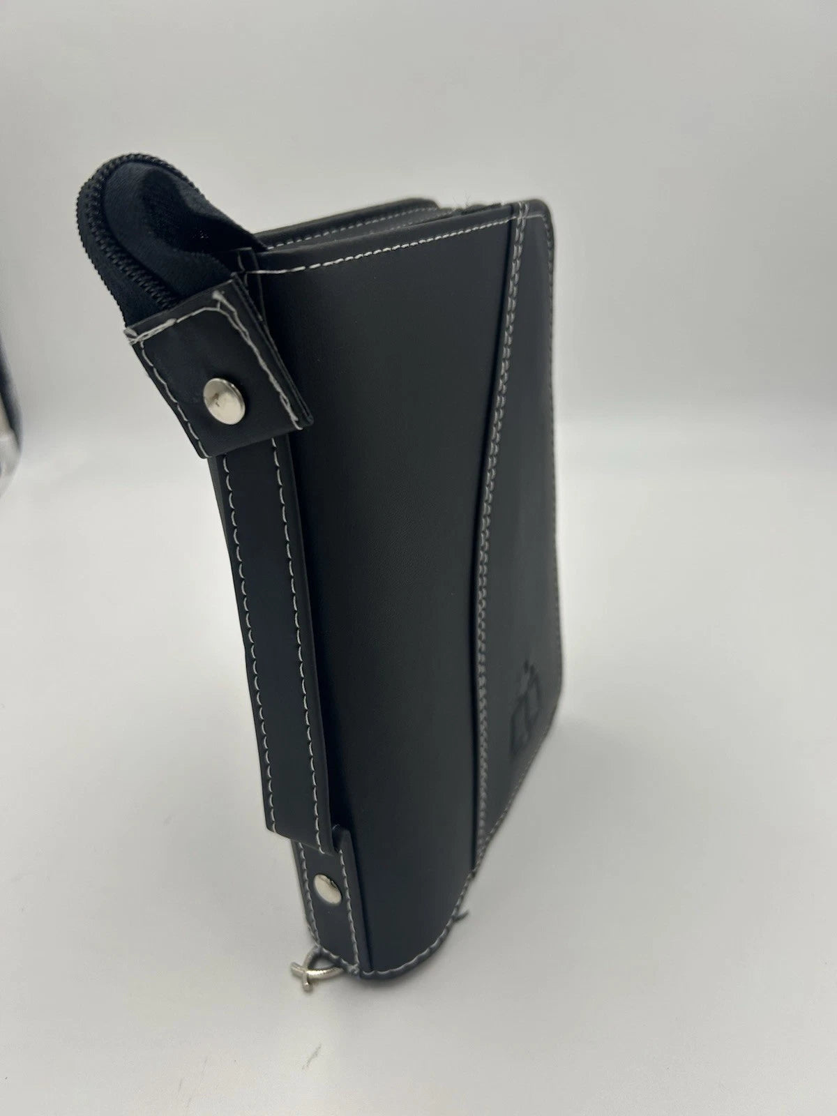 Black Leather Zipper Case for Missals, Liturgy of the Hours and Prayer Book