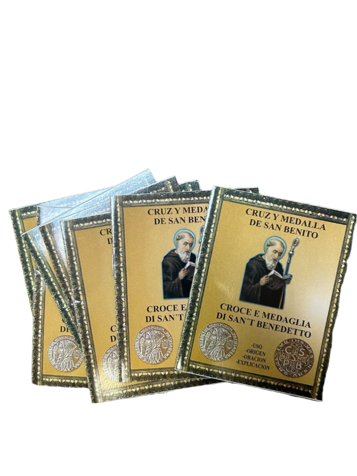 CRUZ Y MEDALLA DE SAN BENITO LIBRO