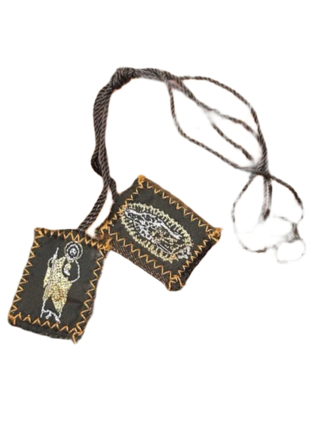 Escapulario de La Virgen de Guadalupe y San Judas / Scapular of Our Lady of Guadalupe and St. Jude