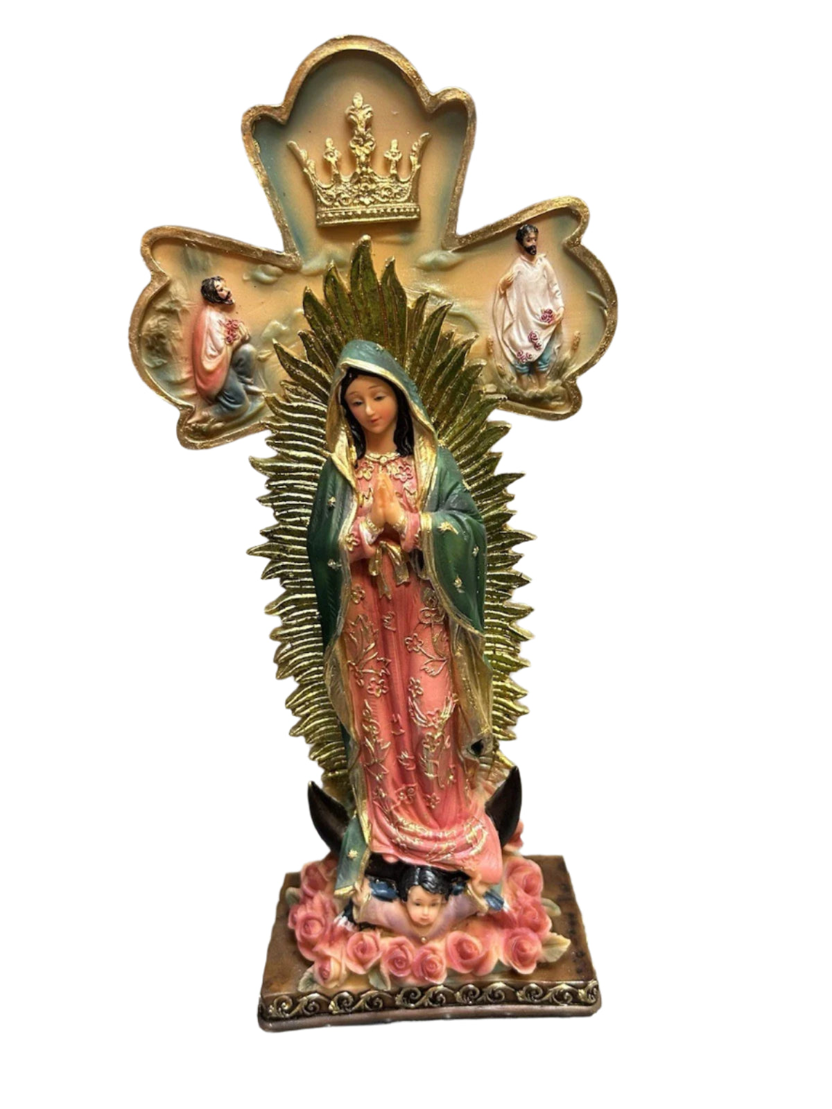 GUADALUPE CROSS 12"-P4