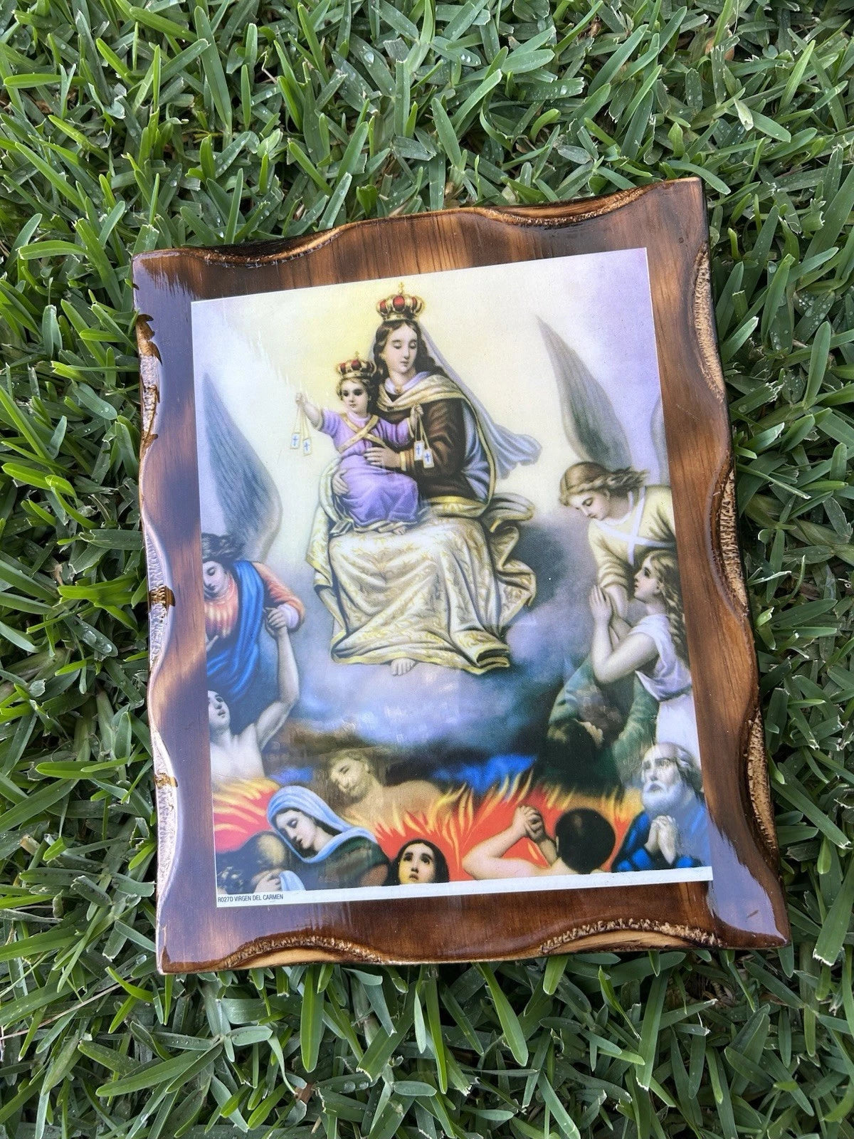 OUR LADY OF MT CARMEL WALL ART 9X11