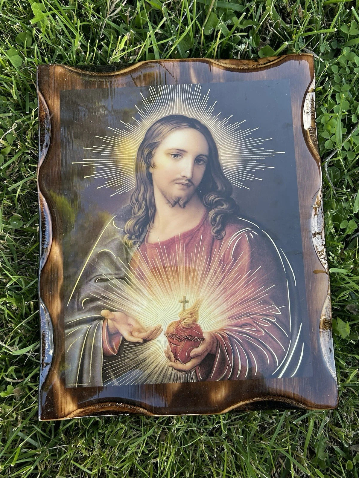 SACRED HEART OF JESUS 9X11 WALL ART