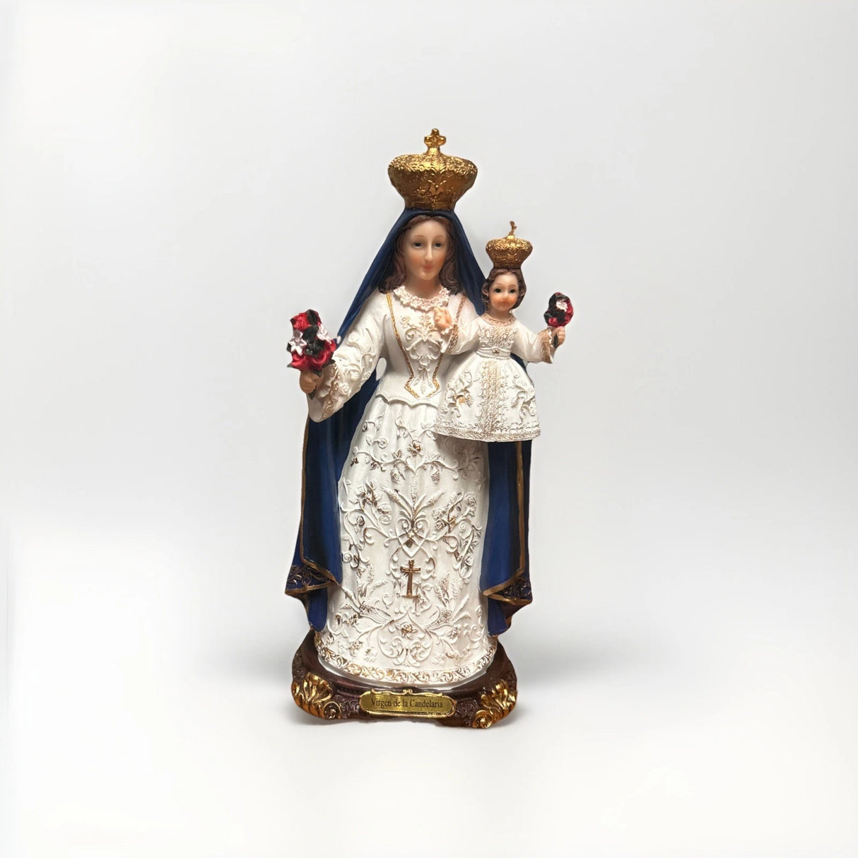 VIRGEN CALENDARIA 13"-O4