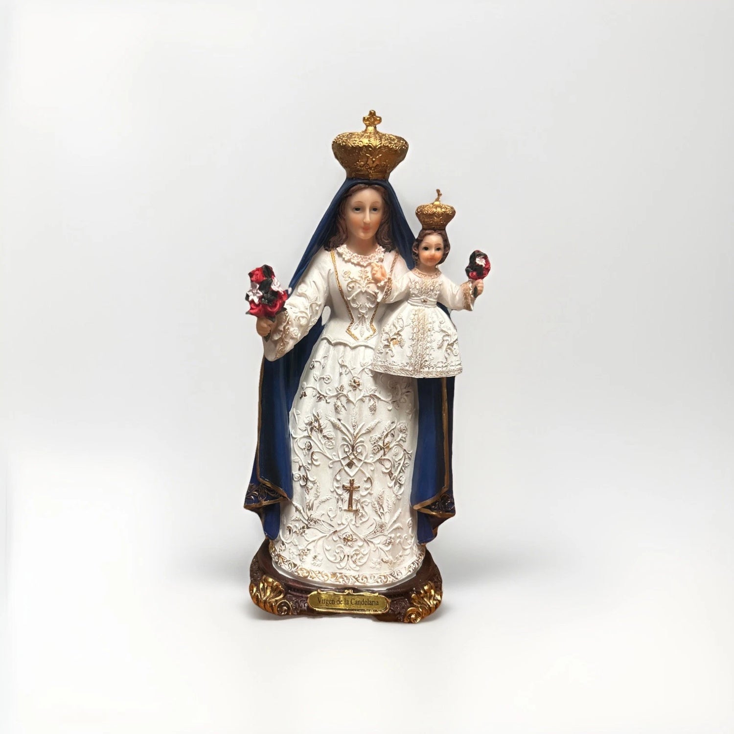 VIRGEN CALENDARIA 13"-O4