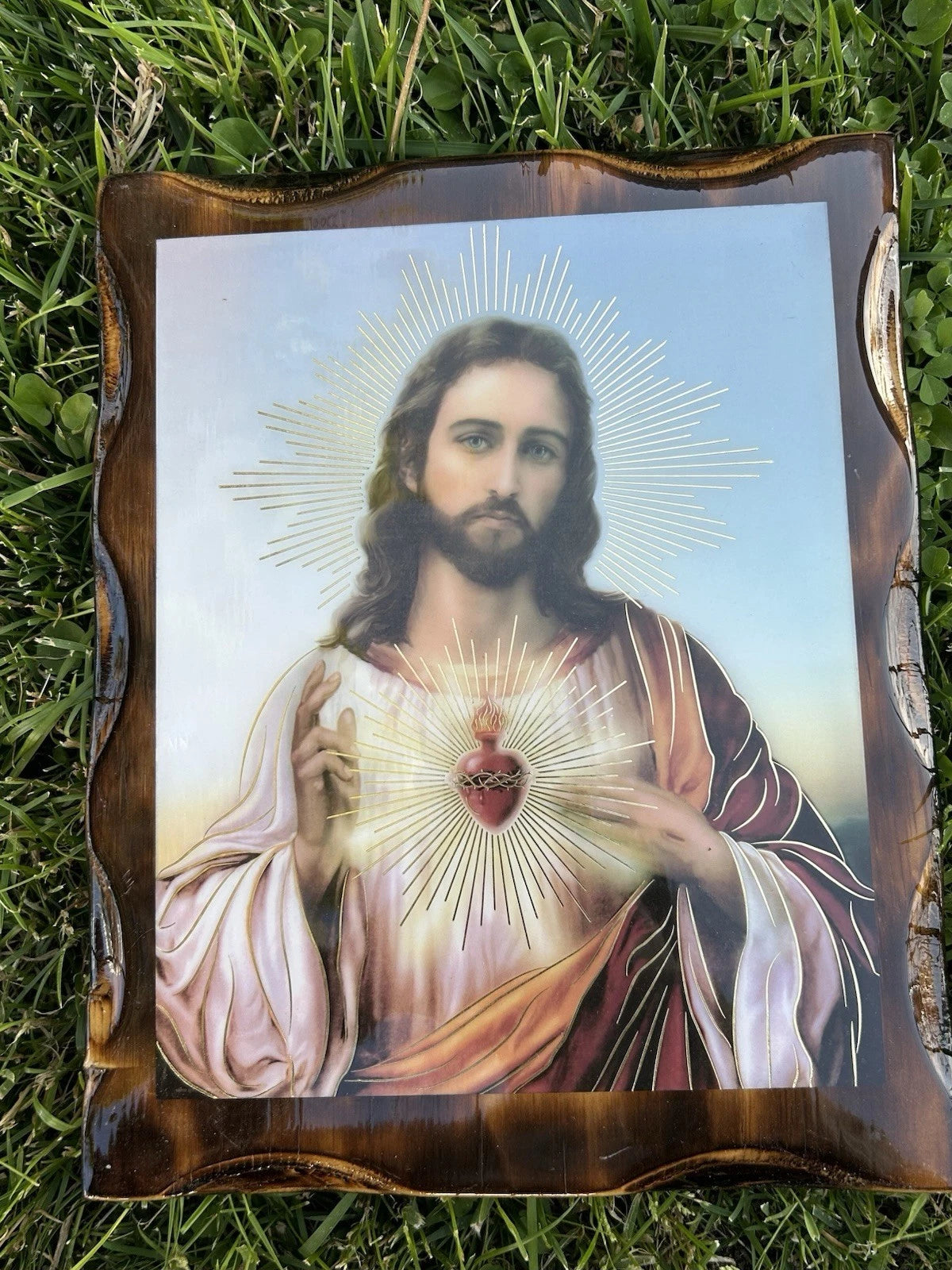 SACRED HEART OF JESUS 9X11 WALL ART