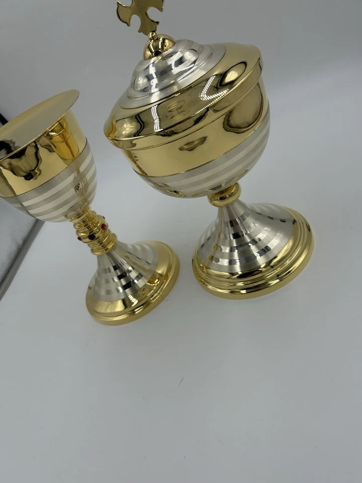 Chalice paten & Ciborium Gold and Silver