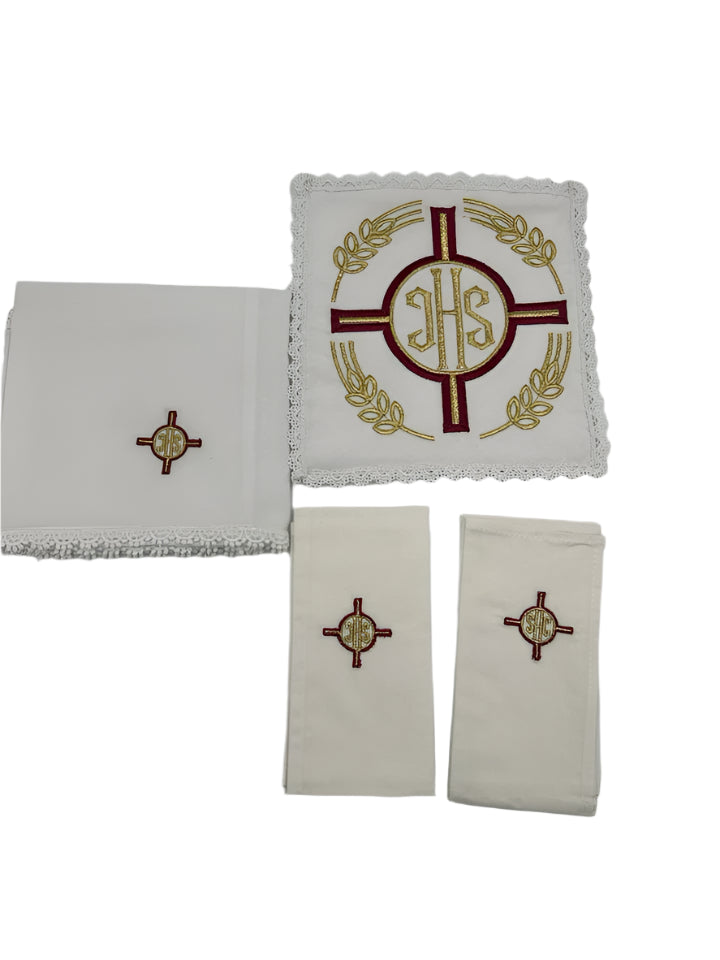 IHS Mass Linen Set Pall Corporal Purificator Lavabo