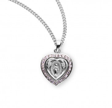 Sterling Heart Miraculous Crysta-18