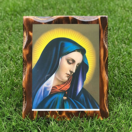 Glossy Wood Art Plaque