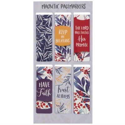 Trust Always Magnetic Bookmark, Set of 6