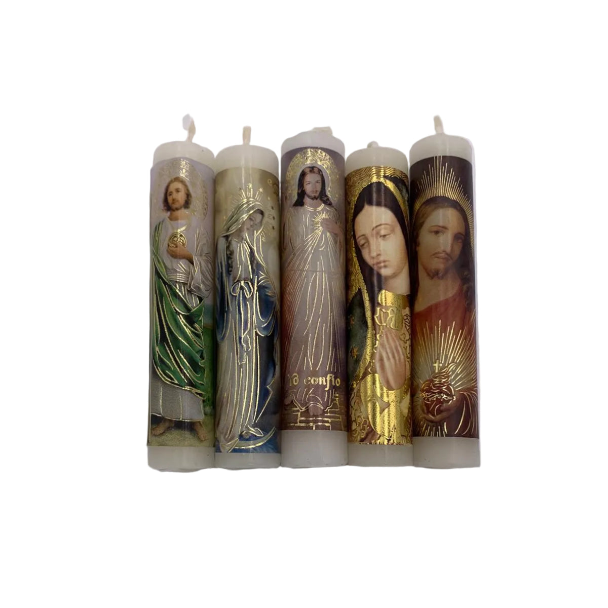 3.5X 0.56"CANDLE WITH IMAGE