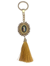 OUR LADY OF GUADALUPE & OTHER BEADED KEYCHAINS