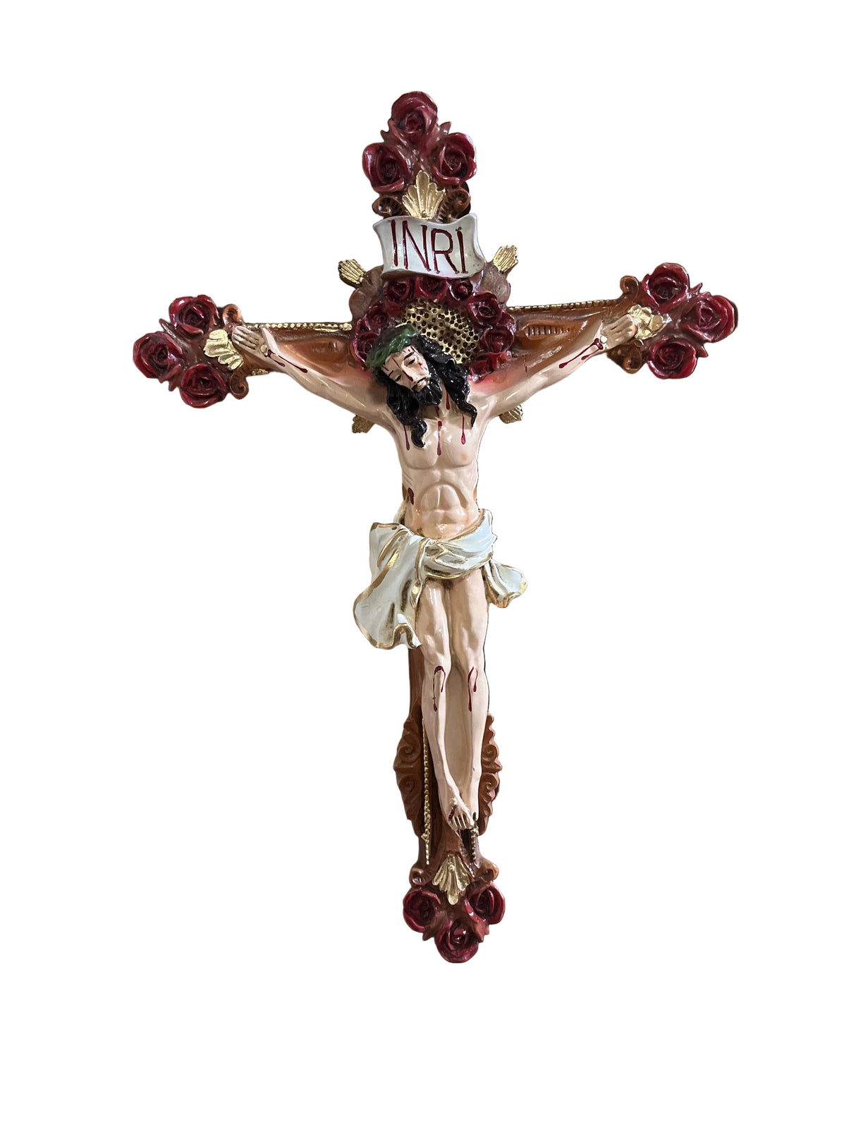 24" CRUZ CON ROSAS