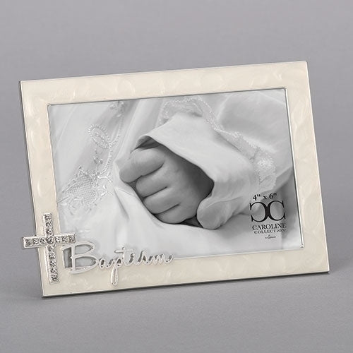 4.75"H BAPTISM FRAME 4X6