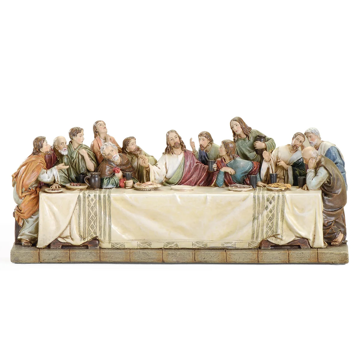 4.5"H The Last Supper Tabletop Figure - Renaissance Collection
