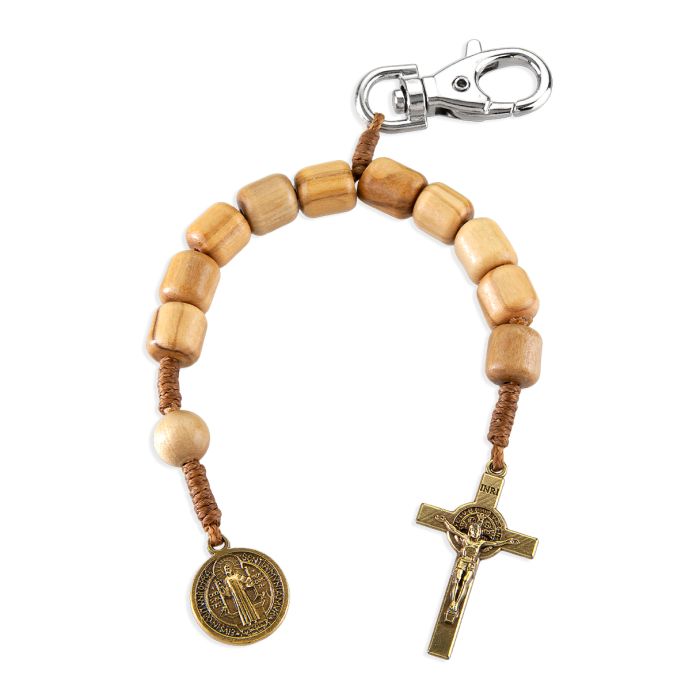 Benedictine One Decade Rosary Olive