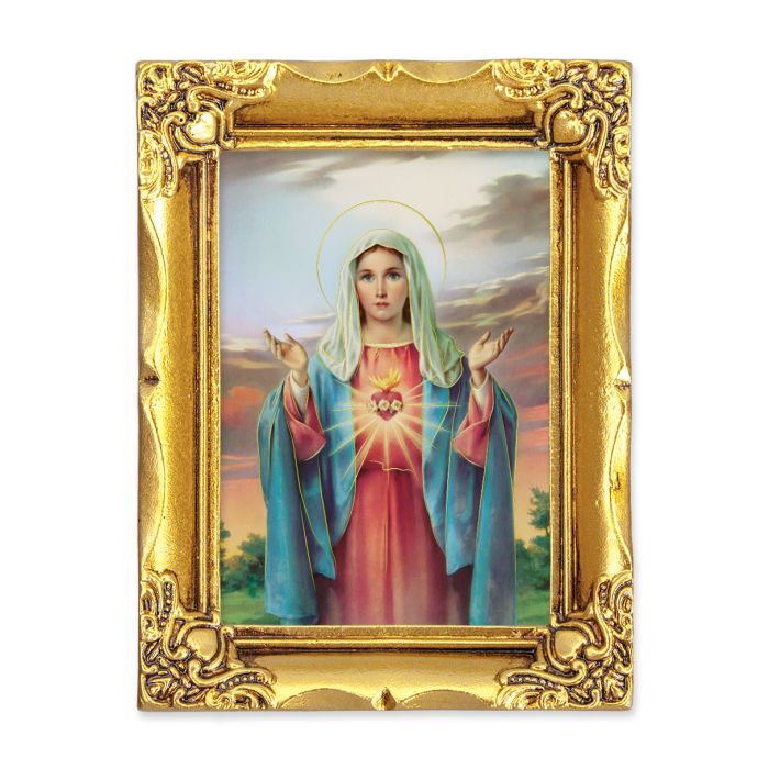 4 1/2" x 3 1/2" Antique Gold Frame with a 2 1/2" x 3 1/2"