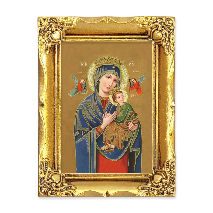 4 1/2" x 3 1/2" Antique Gold Frame with a 2 1/2" x 3 1/2"