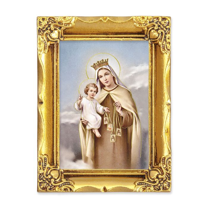 4 1/2" x 3 1/2" Antique Gold Frame with a 2 1/2" x 3 1/2"