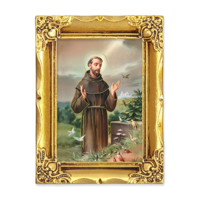 4 1/2" x 3 1/2" Antique Gold Frame with a 2 1/2" x 3 1/2"