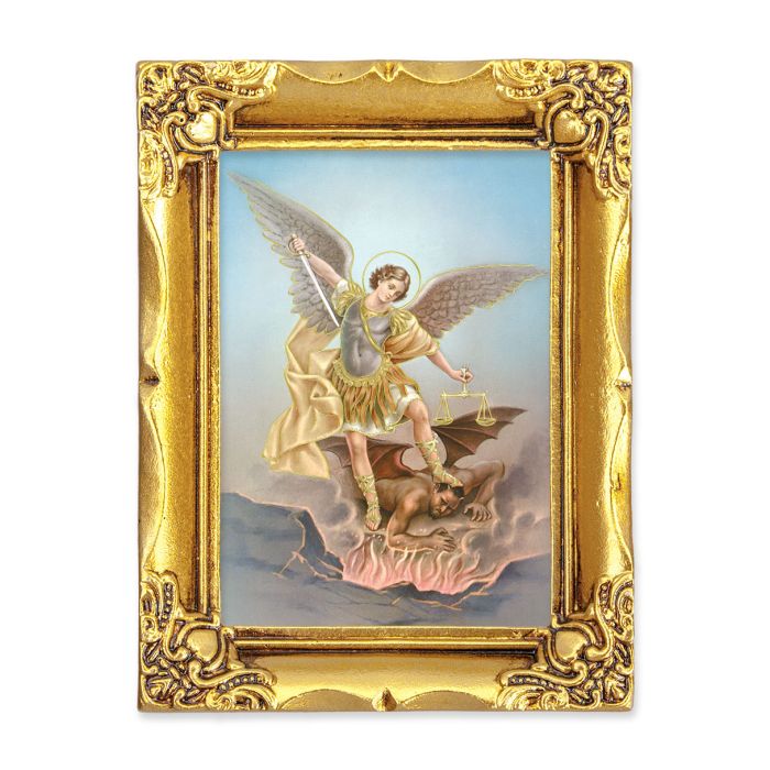 4 1/2" x 3 1/2" Antique Gold Frame with a 2 1/2" x 3 1/2"