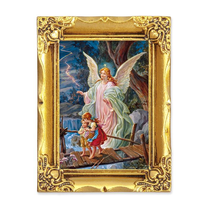 4 1/2" x 3 1/2" Antique Gold Frame with a 2 1/2" x 3 1/2"