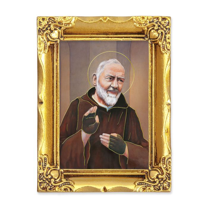 4 1/2" x 3 1/2" Antique Gold Frame with a 2 1/2" x 3 1/2"